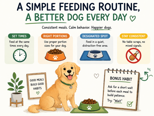How to Create a Simple Feeding Routine for Dogs That Improves Behavior