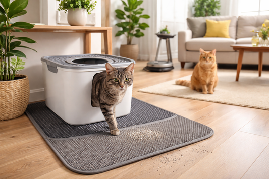 How to Reduce Cat Litter Tracking Around Your Home