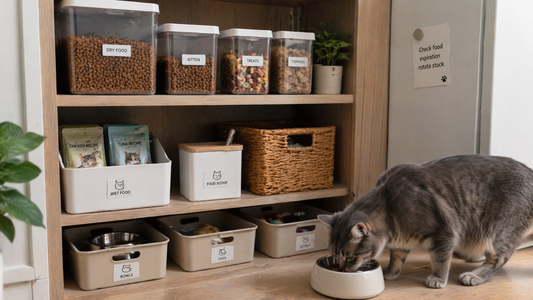 Best Ways to Keep Your Cat’s Food Fresh and Organized at Home