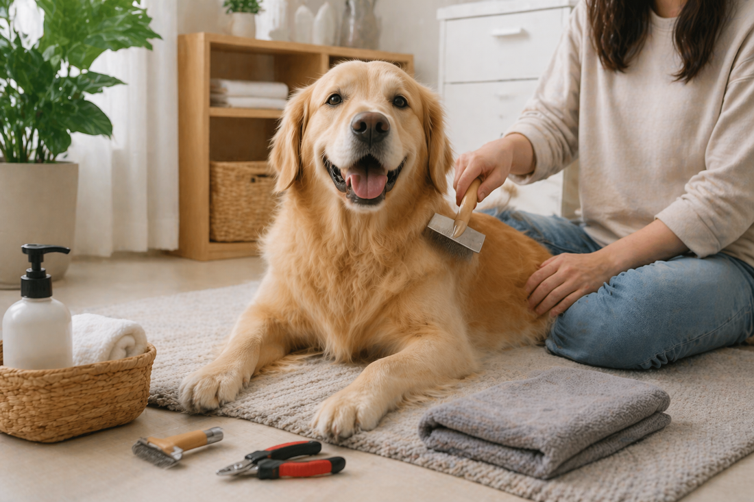How to Create a Calm Grooming Routine for Your Dog at Home