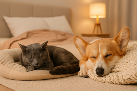 How to Build a Healthy Sleep Routine for Dogs &amp; Cats