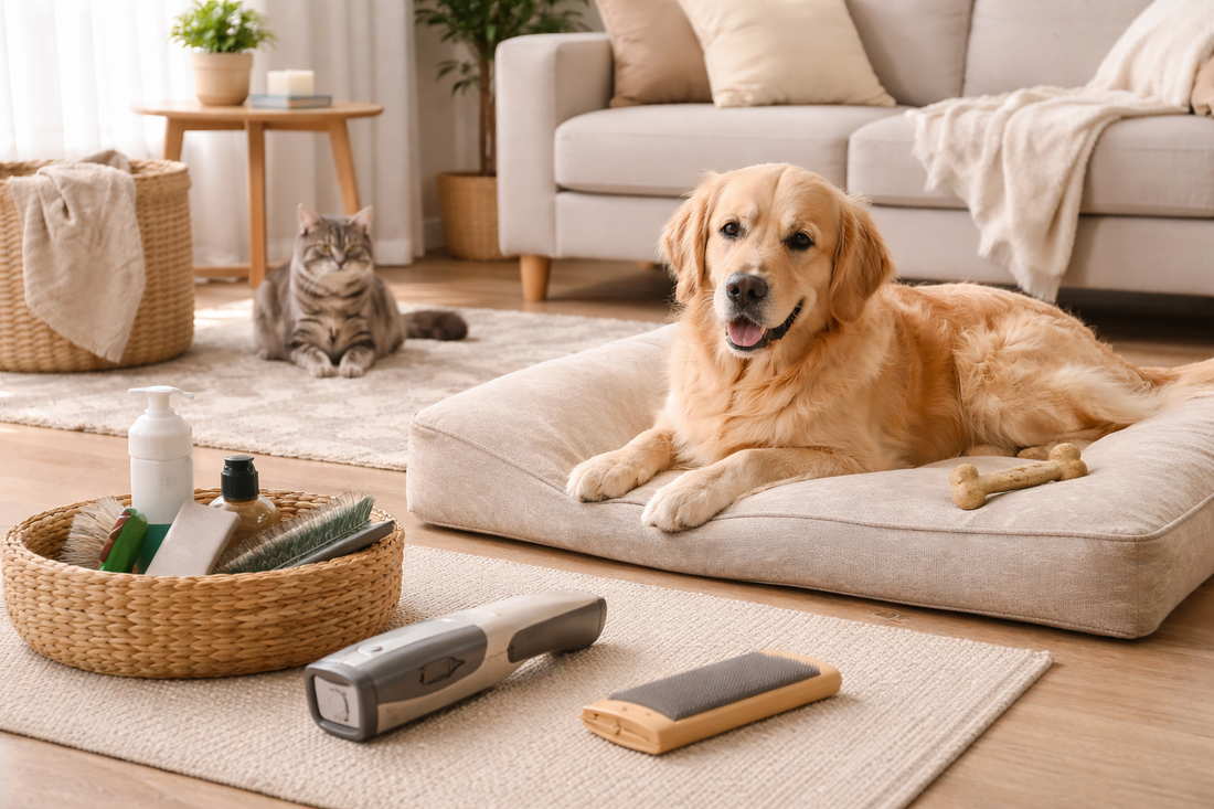 How Pet Owners Manage Fur and Odors Without Turning Their Home Into a Pet Zone