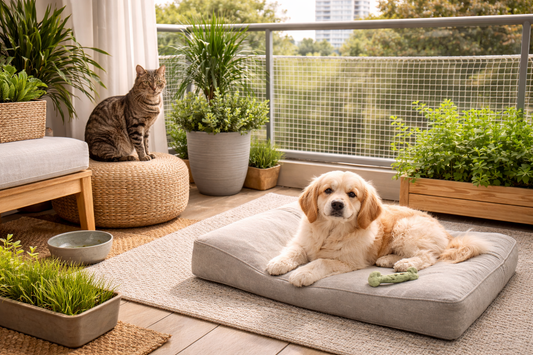 Creating a Balcony-Safe Environment for Curious Indoor Pets
