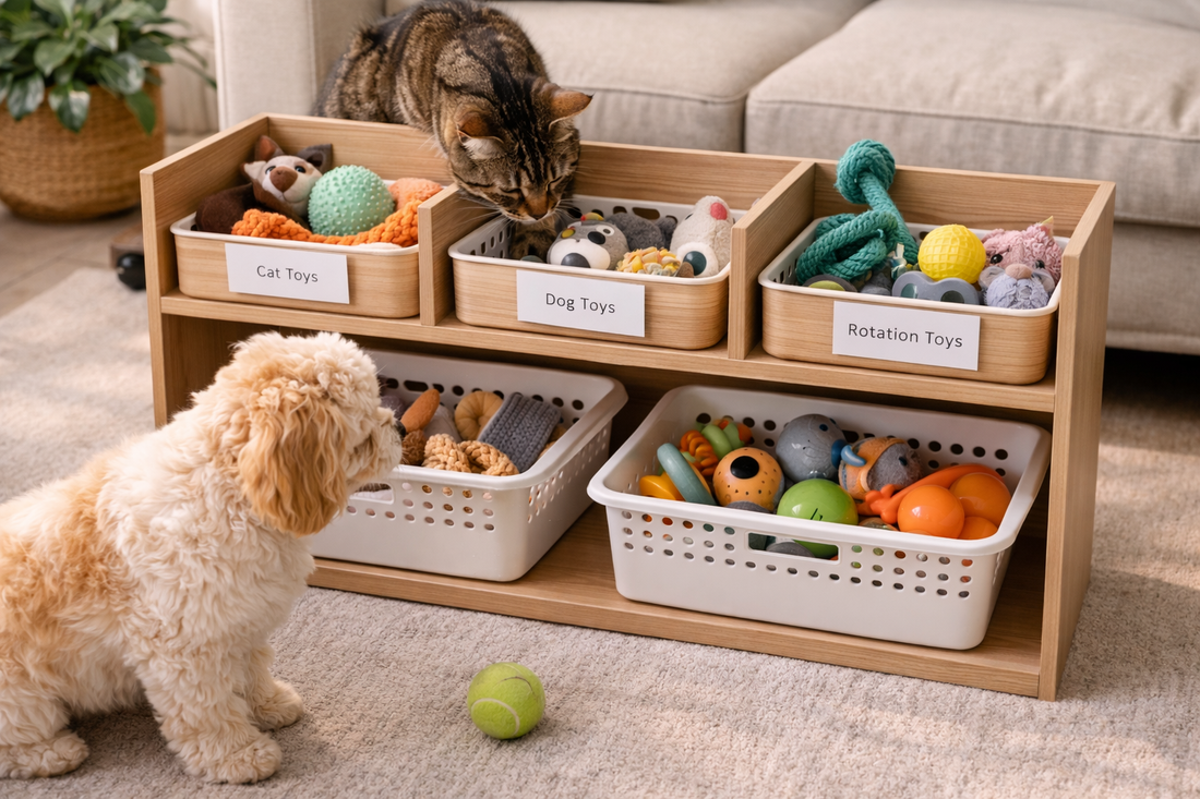 How Toy Rotation Keeps Indoor Pets Mentally Engaged