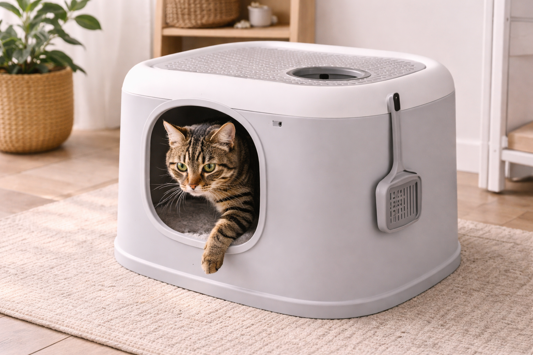 How Covered Litter Boxes Can Improve Airflow and Privacy at Home