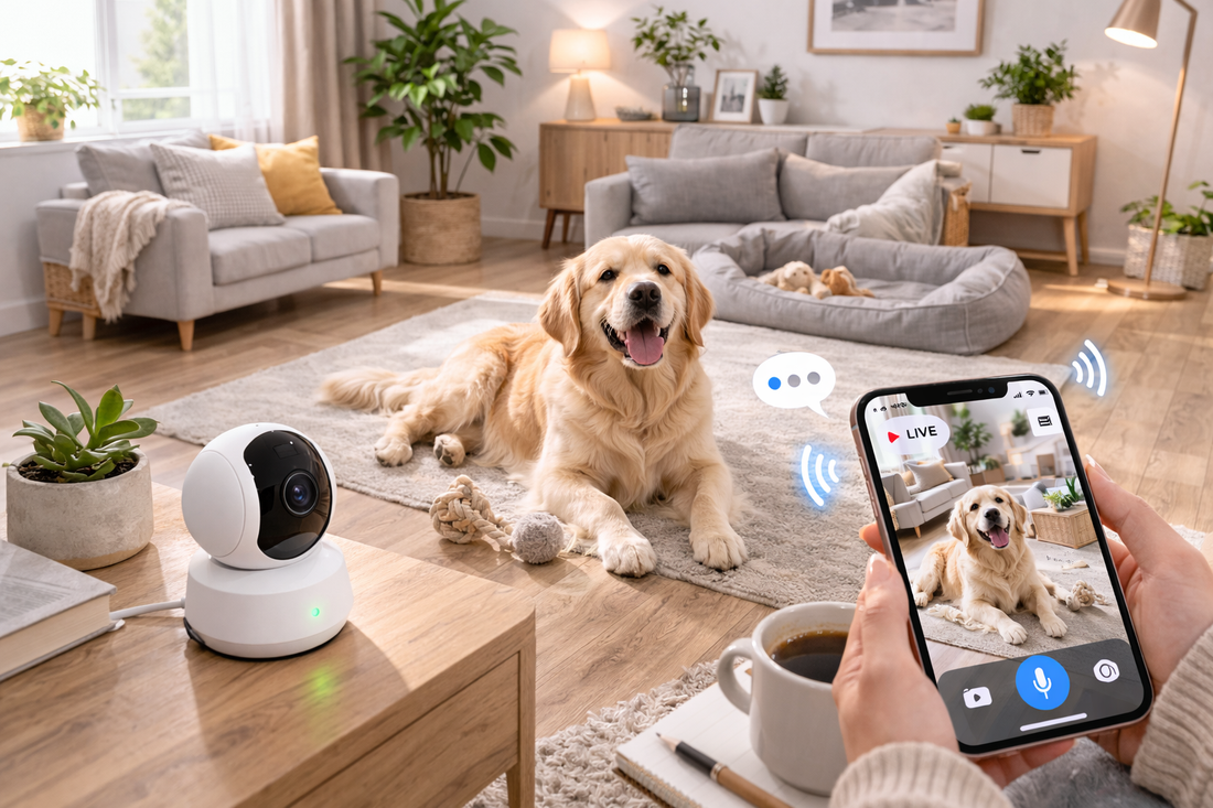 How Pet Camera Monitors Help Owners Stay Connected During the Day