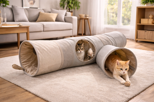 How Interactive Cat Tunnels Encourage Natural Play Indoors