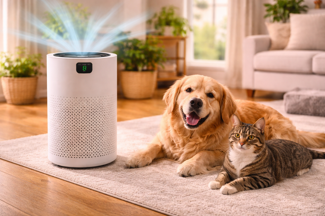 🐾 Why Air Purifiers Make a Big Difference in Homes With Pets