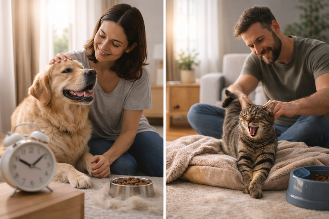 Creating a Calm Morning Routine for Dogs and Cats