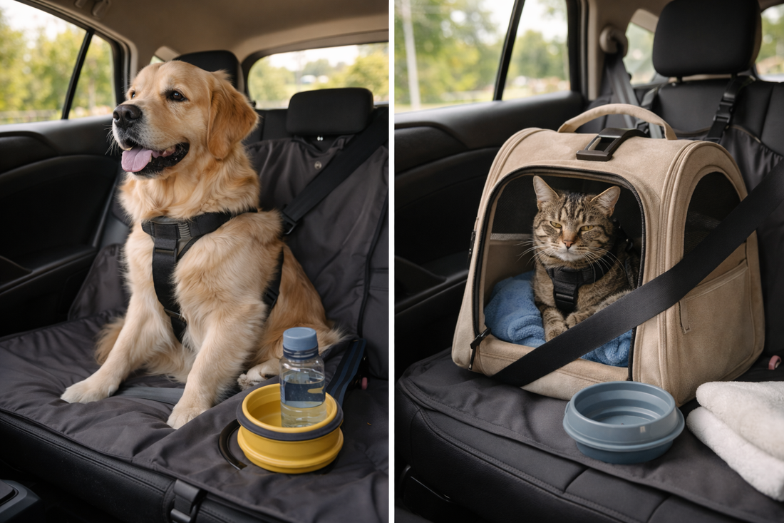 Pet Car Safety Essentials: How to Keep Dogs and Cats Safe During Travel