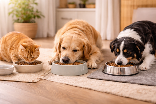 🐾 How a Calm Feeding Environment Reduces Stress for Pets