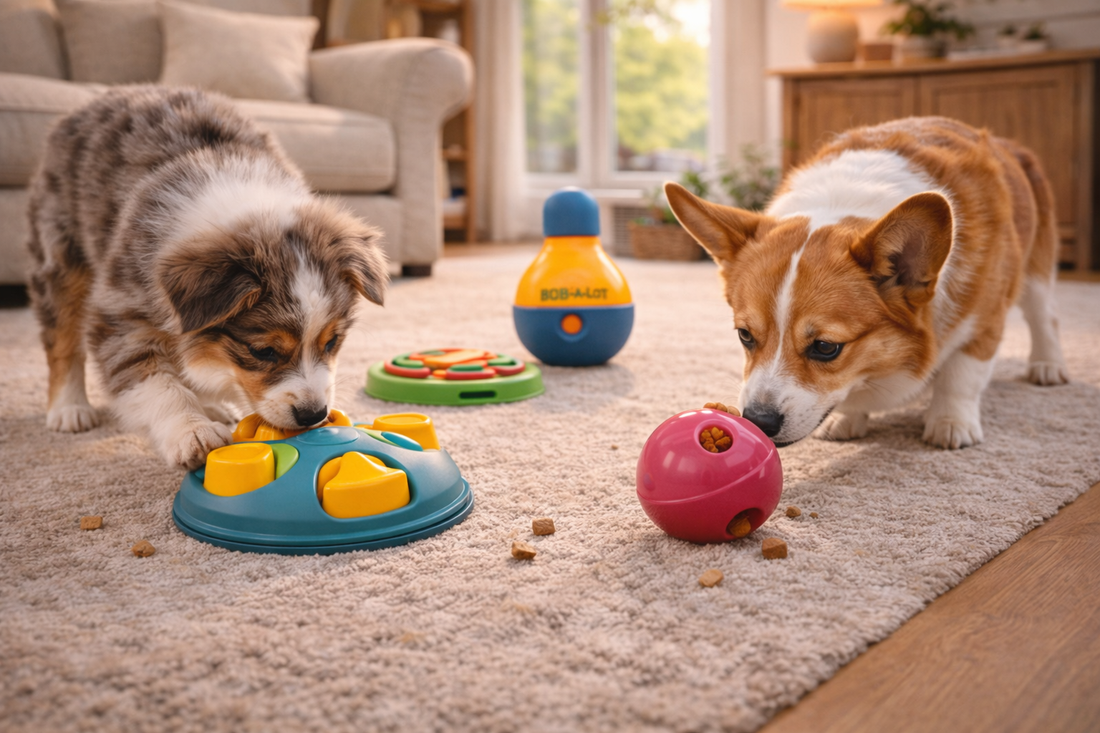 🐾 How Interactive Toys Help Reduce Boredom in Indoor Dogs