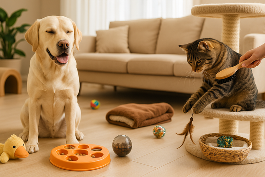 Indoor Enrichment Ideas for Dogs & Cats