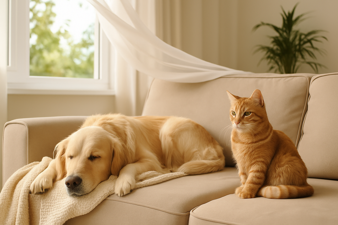 How to Improve Your Home’s Air Quality for Dogs &amp; Cats