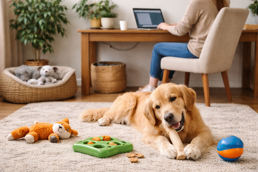 Best Ways to Keep Your Dog Busy While You Work From Home