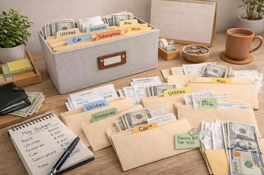 How Envelope Systems Help Organize Bills and Monthly Expenses