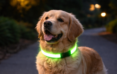 Why LED Pet Collars Are Becoming Essential for Evening Walk Safety