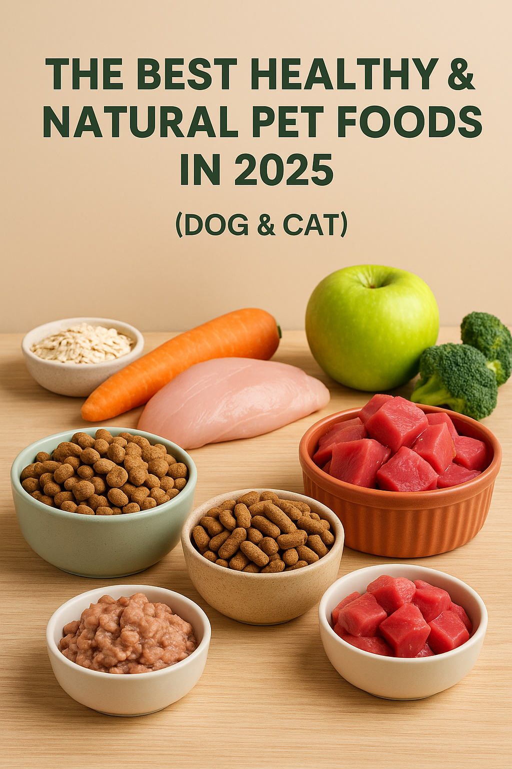 The Best Healthy &amp; Natural Pet Foods in 2025 (Dog &amp; Cat)