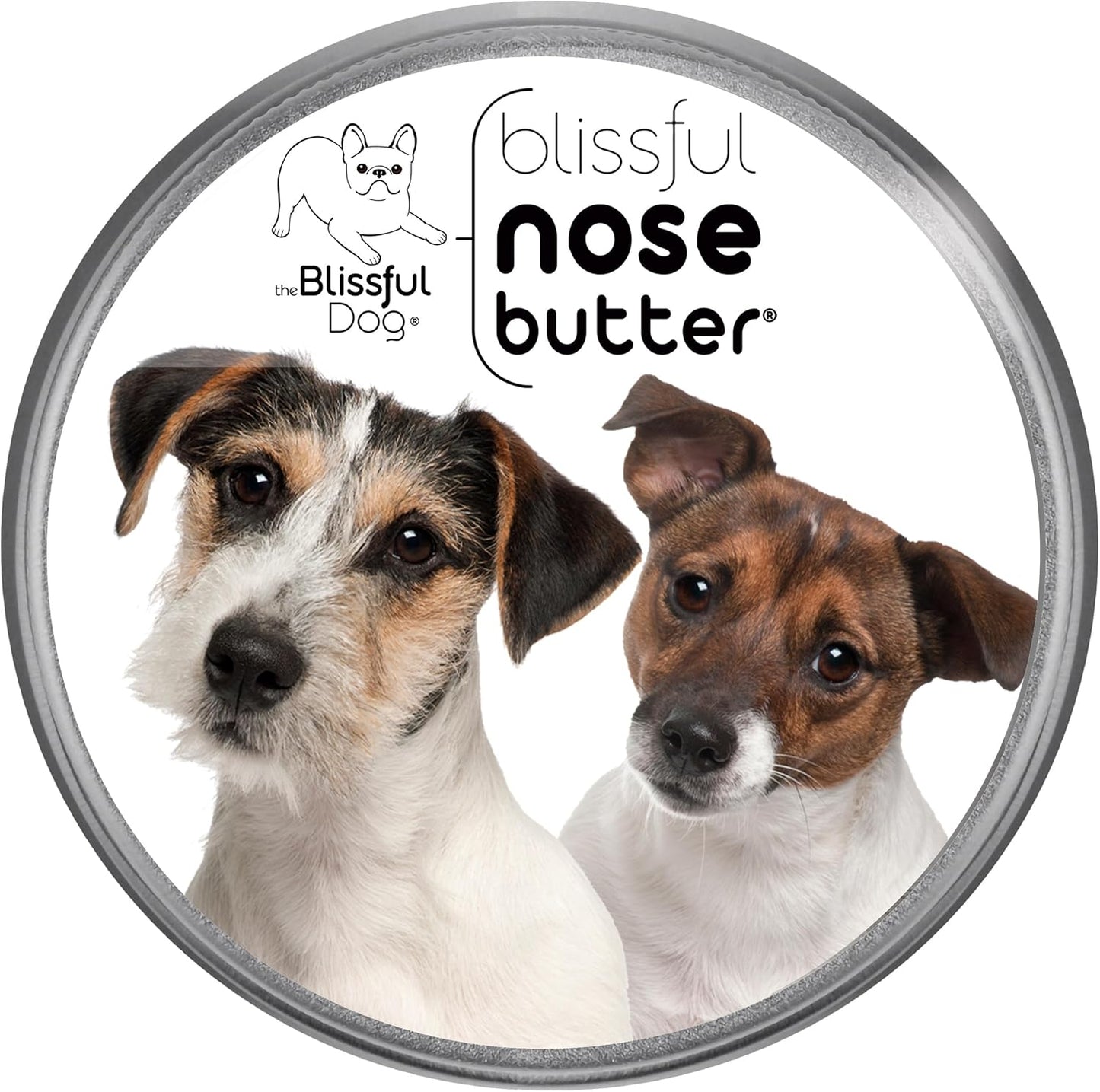 The Blissful Dog Jack Russell Terrier Unscented Nose Butter - Dog Nose Butter, 8 Ounce